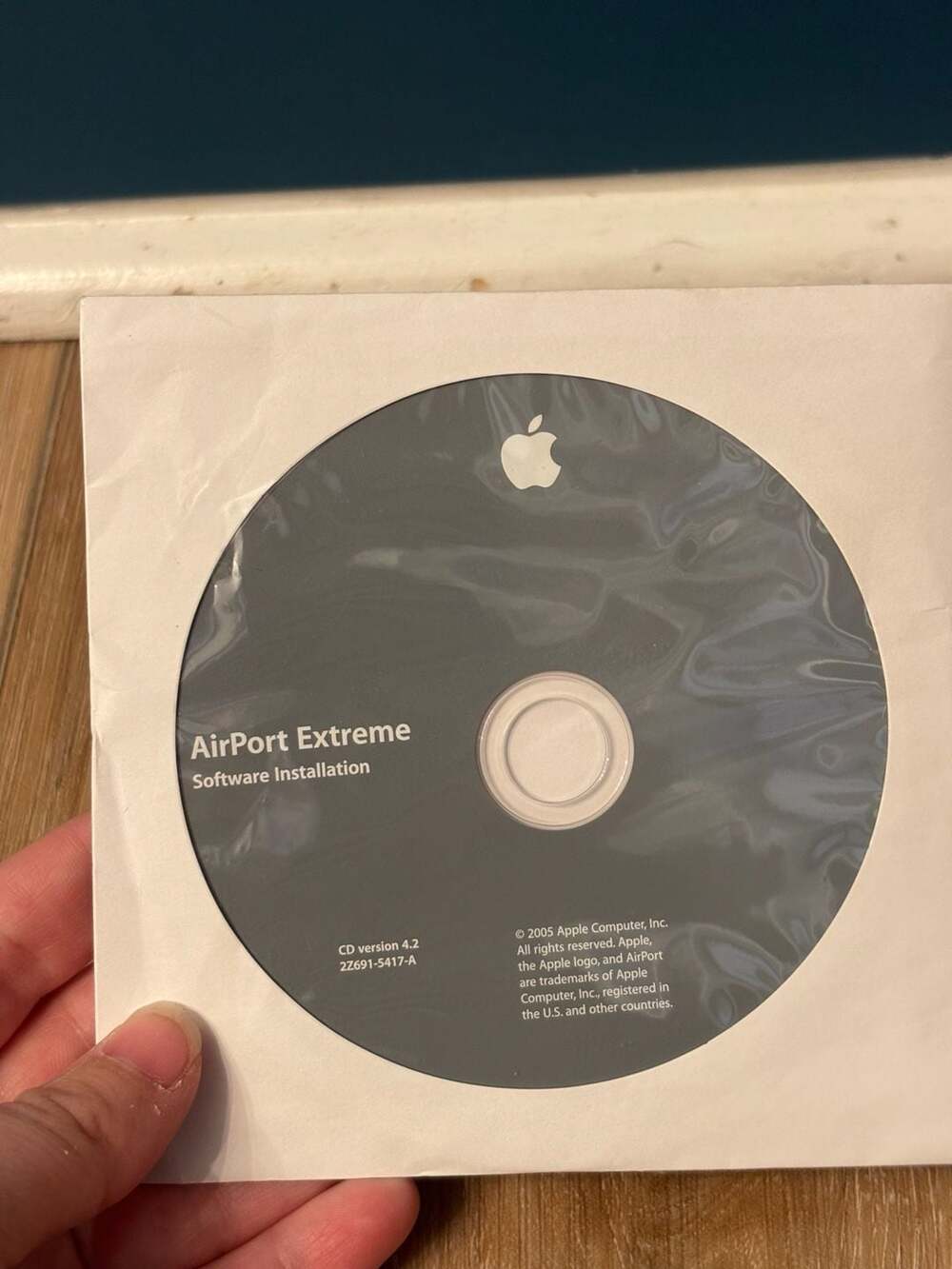 Apple AirPort Extreme Software Installation CD Version 4.2